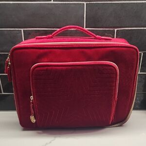 Estee Lauder Red Cosmetic Bag